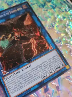 NM Secret Rare Cherubini, Ebon Angel Of The Burning Abyss RA01-EN042 Yugioh - Image 7