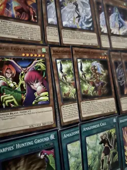 YuGiOh Mai Valentine Amazoness & Harpy Harpie Deck & Mat SPEED LEGAL - Image 6