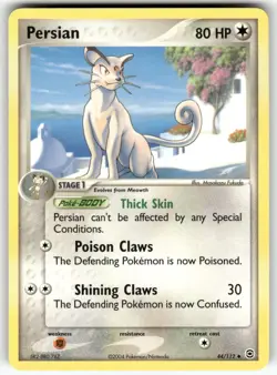 Persian FireRed & LeafGreen Uncommon Pokemon Lightly played - Image 1