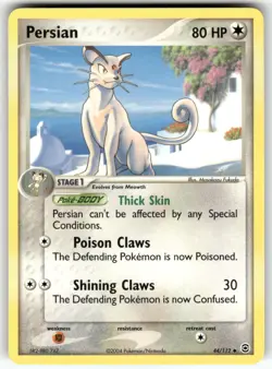 Persian FireRed & LeafGreen Uncommon Pokemon Lightly played - Image 3