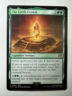 MTG The Earth Crystal 0184 Final Fantasy Non Foil - Image 1