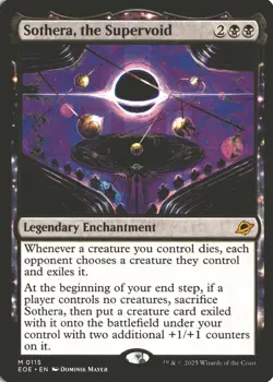 MTG Sothera, the Supervoid (0115) *Non-Foil* Mythic Edge Of Eternities NM/MT - Image 1