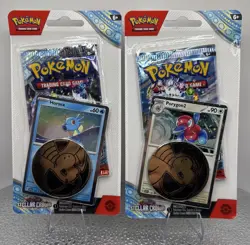 Pokemon TCG Scarlet & Violet Stellar Crown Checklane Blister Packs SV07 w/ Swirl - Image 1