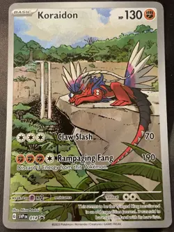 Koraidon - 014 - Scarlet & Violet Promo - Pokemon Card Full Art Fighting Type  - Image 1