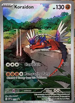 Koraidon - 014 - Scarlet & Violet Promo - Pokemon Card Full Art Fighting Type  - Image 3