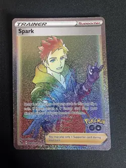 Spark 085/078 - Pokemon GO Secret Rare Rainbow Holo NM ðŸ”¥ðŸ‘€ PokÃ©mon TCG  - Image 1