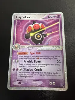 Claydol ex 93/108 Holo - Pokemon 2007 Power Keepers DMG - Image 3