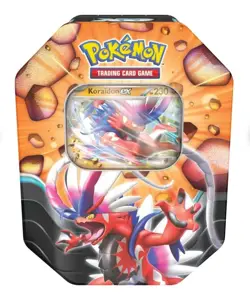 Pokemon Slashing Legends Collectors Tin COMBO Koraidon Ex & Zarian Ex BRAND NEW - Image 3