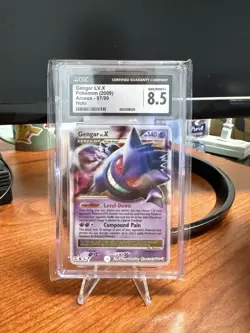 PokÃ©mon Gengar TCG LV.X Arceus Holo Card 97/99 Rare Holo LV.X CGC 8.5 - Image 1