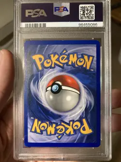 PokÃ©mon TCG Vaporeon Jungle Holo Rare Card 12/64 PSA 6 - Image 2