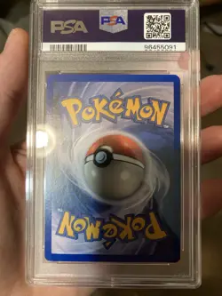 Pokemon Charizard Holo Rare Card #4 Base Set 2, PSA 7 - Image 3