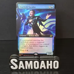MTG Edge of Eternities Starfield Vocalist (Extended Art - Foil) 0328 - Image 1