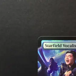 MTG Edge of Eternities Starfield Vocalist (Extended Art - Foil) 0328 - Image 3