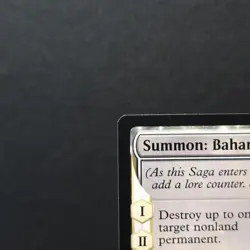MTG Final Fantasy Summon: Bahamut (Regular) 0001 - Image 3