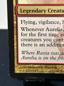 MTG: Aurelia, the Warleader Gatecrash Regular Red White Legendary Angel Mythic - Image 6