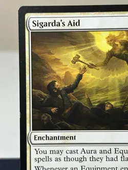 MTG: Sigarda's Aid Eldritch Moon Regular White Rare Enchantment 041 - Image 3