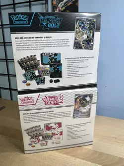 Pokemon Black Bolt and White Flare Elite Trainer Box ETB Set W01 Sealed - Image 4