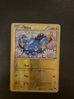 Pokémon TCG Shinx Breakpoint Reverse Holo Card 44/122 Common NM - Image 1