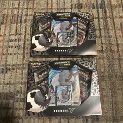 Lot of 2: Pokemon TCG Champion's Path Collection Dubwool V - Image 1