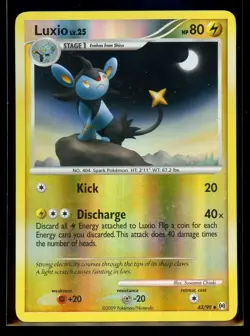 2009 Platinum - Arceus Luxio Reverse Holo #43 Pokemon Card - Image 1