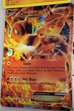 Pokémon Sun and Moon Guardians Rising -10 Cards.Finally Opened Charizard Hp180 + - Image 3