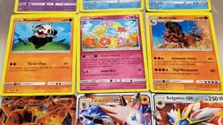 Pokémon Sun and Moon Guardians Rising -10 Cards.Finally Opened Charizard Hp180 + - Image 8