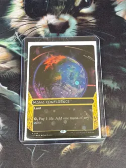Mana Confluence (0115) Borderless Galaxy Foil MTG Edge of Eternities  - Image 2