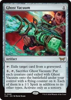 Ghost Vacuum #248 Rare MTG Duskmourn: House of Horror NM English - Image 1