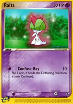 Pokemon - Ralts - 66/109 - Common - EX Ruby and Sapphire - NM - Image 2