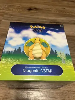 2 Pokemon GO Premier Deck Holder Collection Sealed Box (Dragonite VSTAR) - Image 1