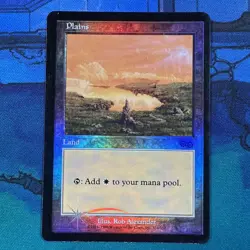 MTG Foil 1X Plains X1 Arena League Promo (1998) Urza's Saga Magic - LP - Image 1
