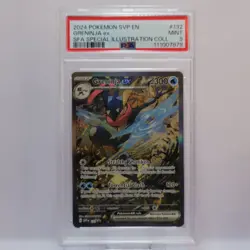 Pokemon TCG - Greninja ex 132 SVP Black Star Promo Shrouded Fable - PSA 9 MINT - Image 2