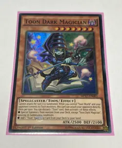 Yugioh Toon Dark Magician MP17-EN083 Super Rare 1st Edition Mint - Image 1