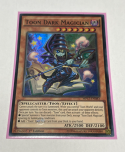 Yugioh Toon Dark Magician MP17-EN083 Super Rare 1st Edition Mint - Image 2
