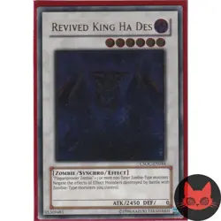 Yugioh Revived King Ha Des CSOC-EN044 Ultimate Rare NM - Image 2