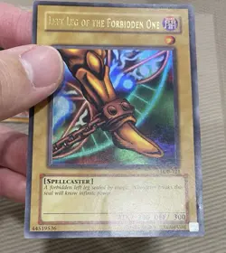 Yugioh Exodia Right Arm, Left Arm, Right Leg, Left Leg Of The Forbidden One LOB - Image 4
