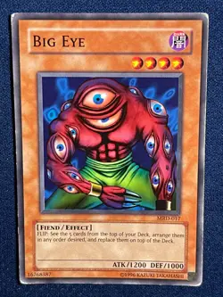 YUGIOH! METAL RAIDERS #MRD-017 BIG EYE - Image 1