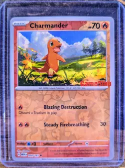 Charmander 004/165 Gamestop Stamped Promo - Pokemon 151 USA Exclusive Card - Image 3