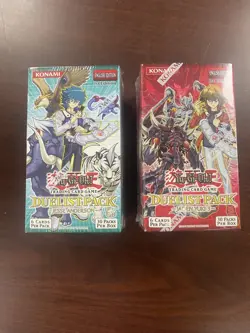 YUGIOH Duelist Pack JADEN YUKI 3 & JESSE ANDERSON Booster Box 1st Edition Sealed - Image 1