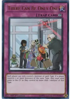 Yugioh - There Can Be Only One (Ultra Rare) (1st Edition) - DUDE-EN053 P - Image 1