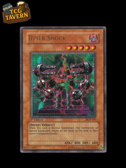 Yu-Gi-Oh Byser Shock PGD-103 Pharaonic Guardian 1st Edition Ultra Rare NA 2003 - Image 13
