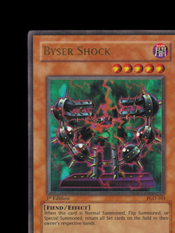Yu-Gi-Oh Byser Shock PGD-103 Pharaonic Guardian 1st Edition Ultra Rare NA 2003 - Image 16