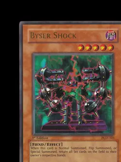 Yu-Gi-Oh Byser Shock PGD-103 Pharaonic Guardian 1st Edition Ultra Rare NA 2003 - Image 4