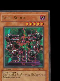 Yu-Gi-Oh Byser Shock PGD-103 Pharaonic Guardian 1st Edition Ultra Rare NA 2003 - Image 6