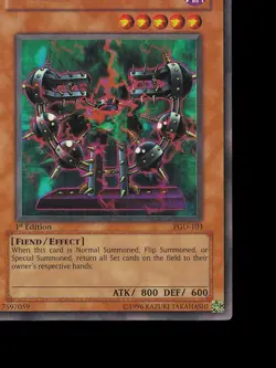 Yu-Gi-Oh Byser Shock PGD-103 Pharaonic Guardian 1st Edition Ultra Rare NA 2003 - Image 7