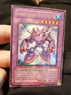 Yugioh Steam Healer Elemental Hero DP1-IT013 Ultra Rare 1st Ed Ita - Image 1