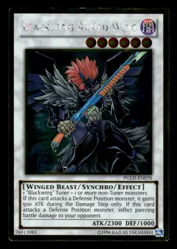 Blackwing Armed Wing PGLD-EN078 Gold Rare Yugioh Card - Image 3