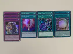 Yugioh Dark Magician Deck Girl Red-Eyes Dark Dragoon Dragon Quintet - Free Pack - Image 11