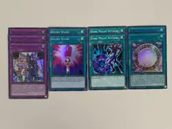 Yugioh Dark Magician Deck Girl Red-Eyes Dark Dragoon Dragon Quintet - Free Pack - Image 5