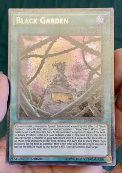 Yugioh 2014 Black Garden LC5D-EN101 Secret Rare 1st Ed NM w/Tracking - Image 11